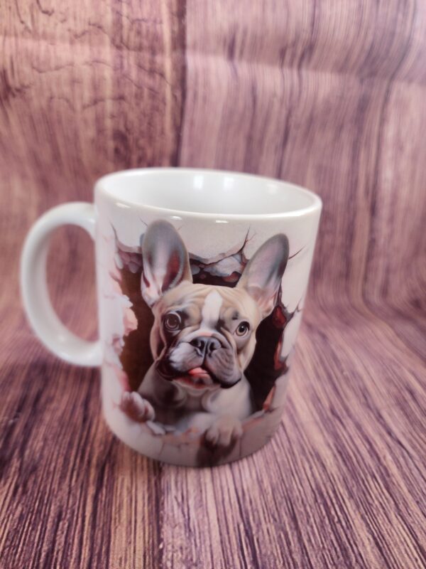 Frenchie 11 oz. Ceramic Coffee Mug - Image 2