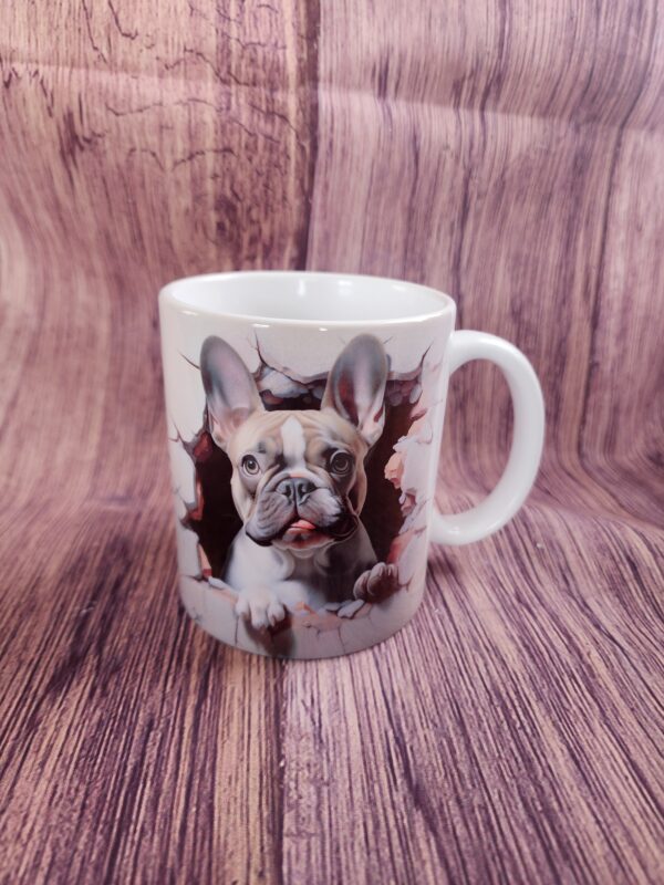 Frenchie 11 oz. Ceramic Coffee Mug